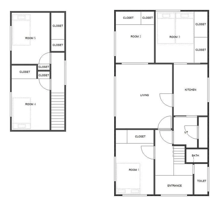 Apartment Ferienwohnung アラン別邸自然溢れる呼人の一軒家 Abashiri